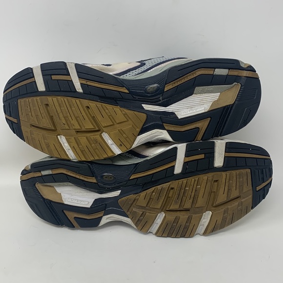 New Balance 766 white blue Abzorb walking shoes comfort wide width 4E - Picture 8 of 9